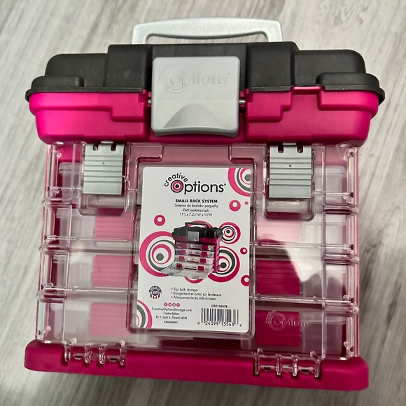 Small storage case - crafts jewelry yarn thread knick knacks Brand new - Picture 1 of 3